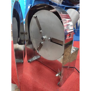 Máy thái hành mô tơ điện chất liệu inox siêu bền tặng kèm 3 lưỡi dao 30k