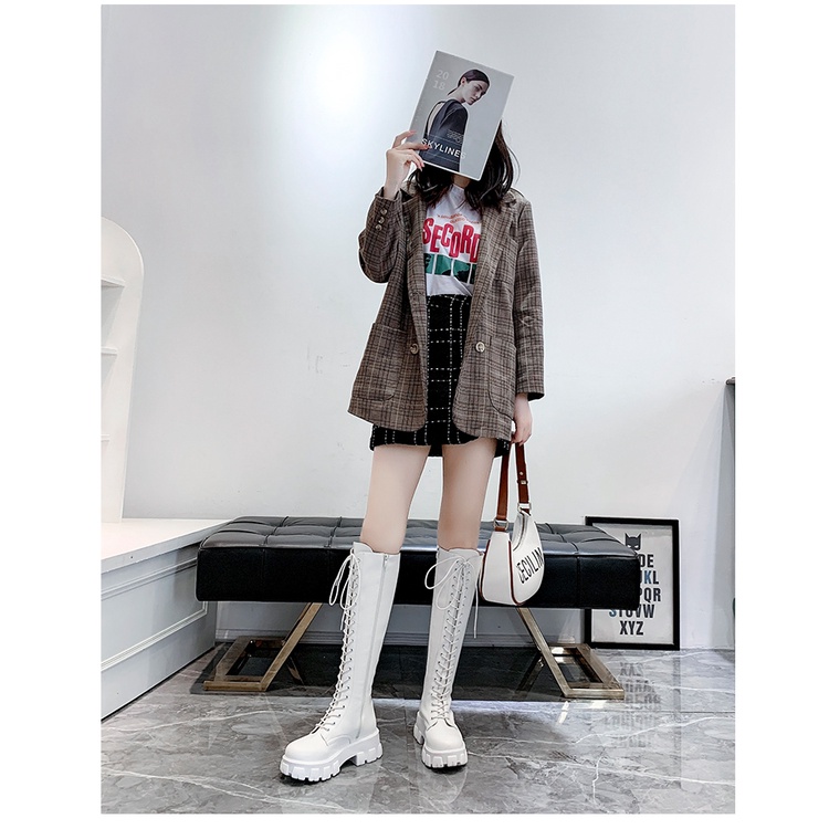 Order Boots đùi đế chiến binh hot tiktok phong cách Ulzzang mới nhất mùa thu 2021 | BigBuy360 - bigbuy360.vn