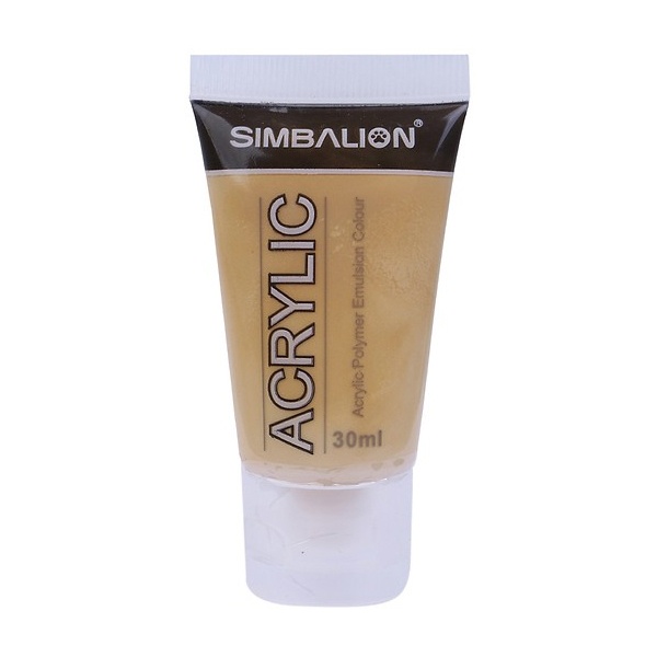 Màu Vẽ Simbalion Acrylic 30ml NAC30 - 26 - Vàng Xám