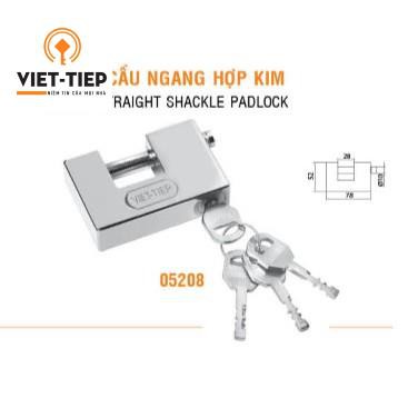 Khóa Việt Tiệp cầu ngang bằng hợp kim 05208