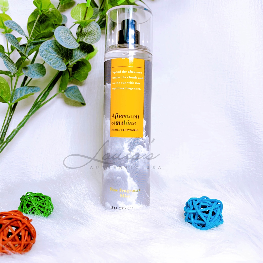 AFTERNOON SUNSHINE  - Body mist / Xịt thơm toàn thân Bath & Body Works Mỹ