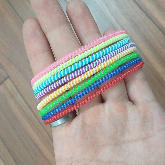 [ GIÁ SỈ ] Dây cuốn cap sạc,tai nghe - Dây bảo vệ sạc, tai nghe chống đứt gãy | BigBuy360 - bigbuy360.vn