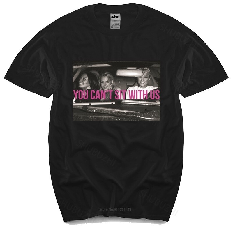 Áo nam cổ tròn Paris Hilton Lindsay Lohan và Britney Spears Áo thun mới Fo