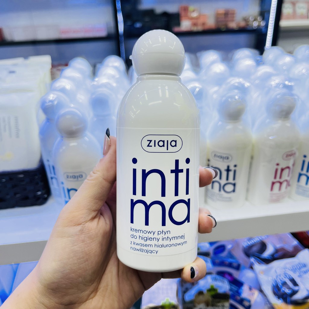 Dung dịch vệ sinh phụ nữ Intima Ziaja Ba Lan size 200ml &amp; 500ml - Nhập khẩu chính hãng Ba Lan