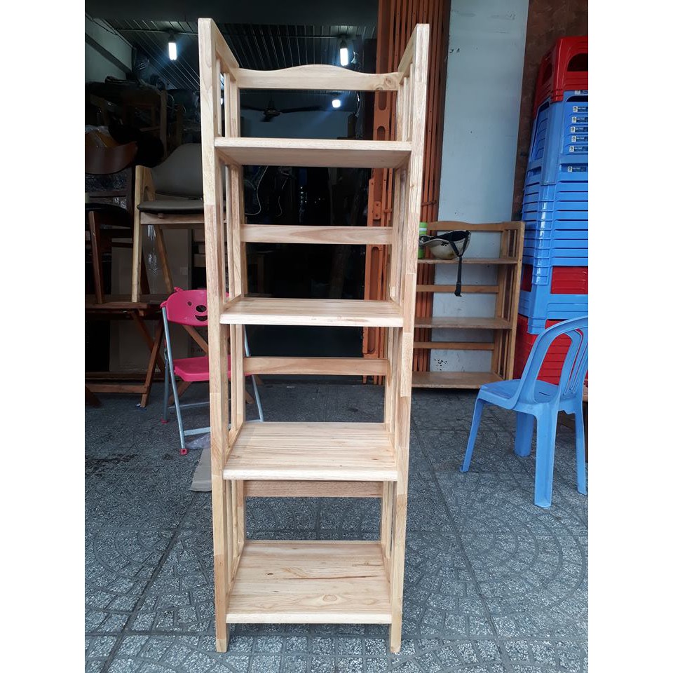 Kệ sách gỗ 4 tầng ngang 40cm - Lê Tâm Furniture