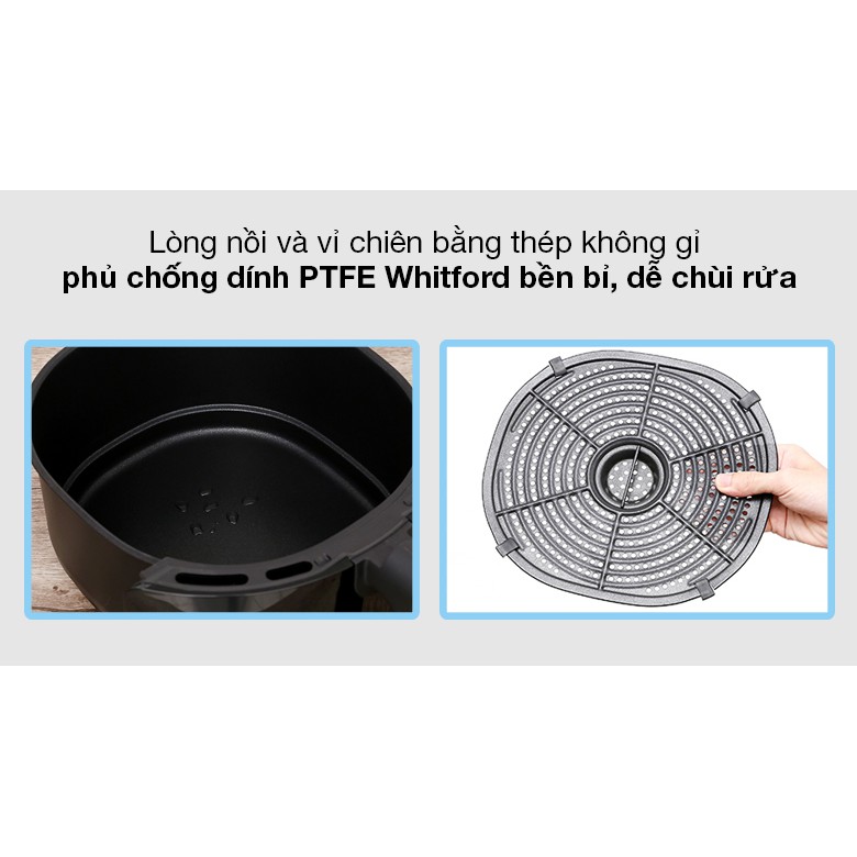 [Mã ELHADEV giảm 4% đơn 300K] Nồi Chiên Không Dầu TEFAL EY701D15 - Hàng Chính Hãng