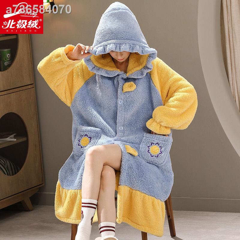 ◄Đầm ngủ dáng dài thời trang mùa đông cho nữ | BigBuy360 - bigbuy360.vn