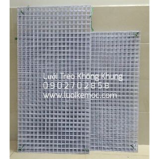 4 lưới treo 0.5*1m và 0.6*1.2 kèm 100 móc treo lưới