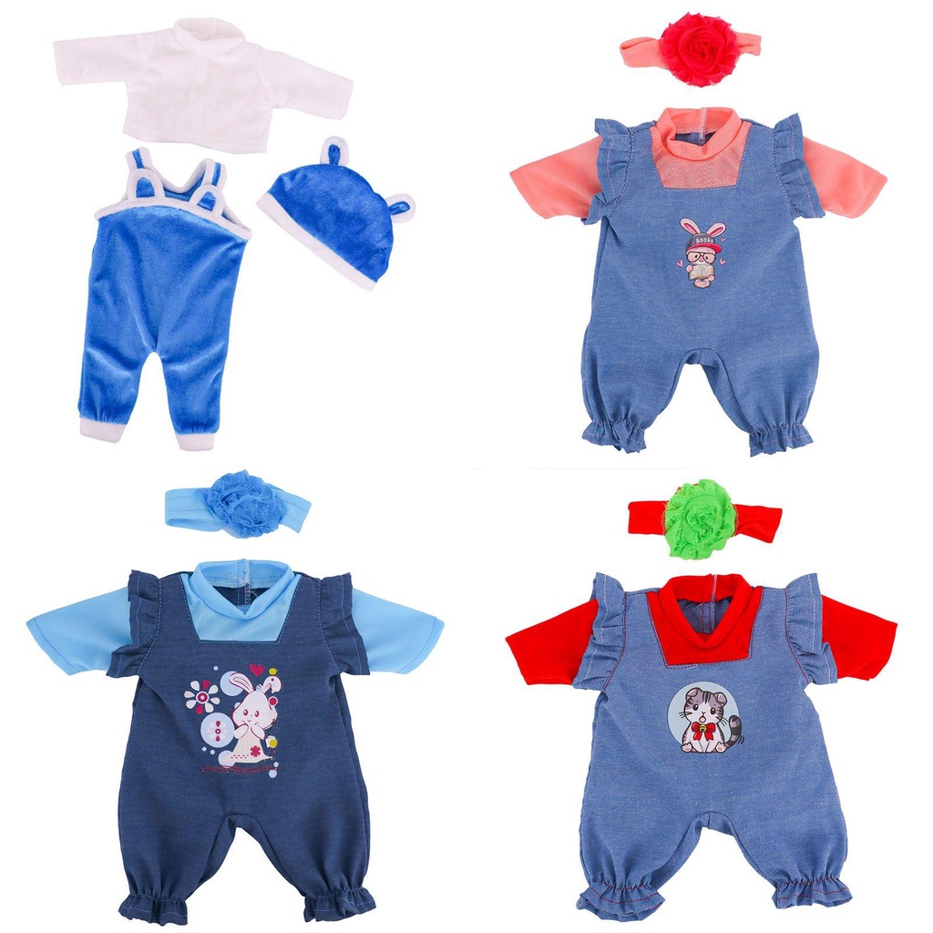 Bộ Đồ Ngủ Thời Trang Mới Mẻ Cho Búp Bê Sơ Sinh