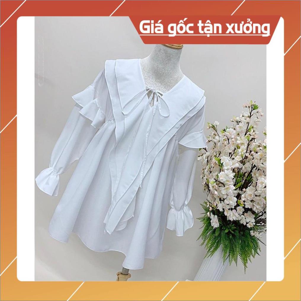 [Hàng Chất Lượng] (HÌNH THẬT) Áo Baby Doll (TRẮNG) | BigBuy360 - bigbuy360.vn