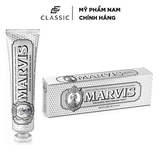 Kem đánh răng marvis smokers whitening mint 85ml - ảnh sản phẩm 1