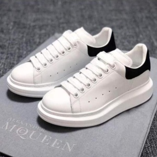 Giày Sneaker MCQ Gót Nhung Dây Lụa Cao Cấp Full Box Full Bill