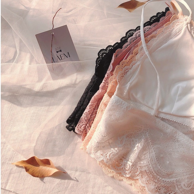 Áo Lót Ren Không Gọng Mềm Mại AIBEE by LÀEM