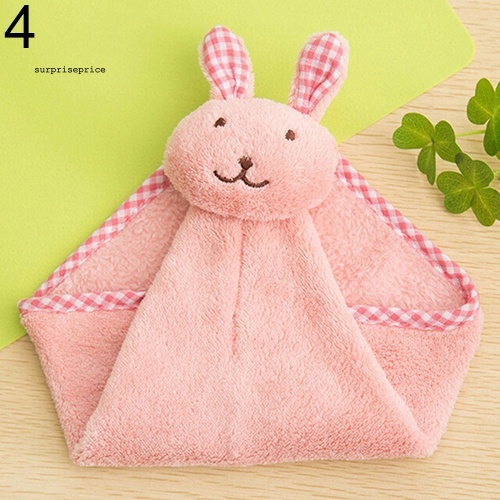 Khăn Lau Tay Treo Tường Hình Thỏ Dễ Thương