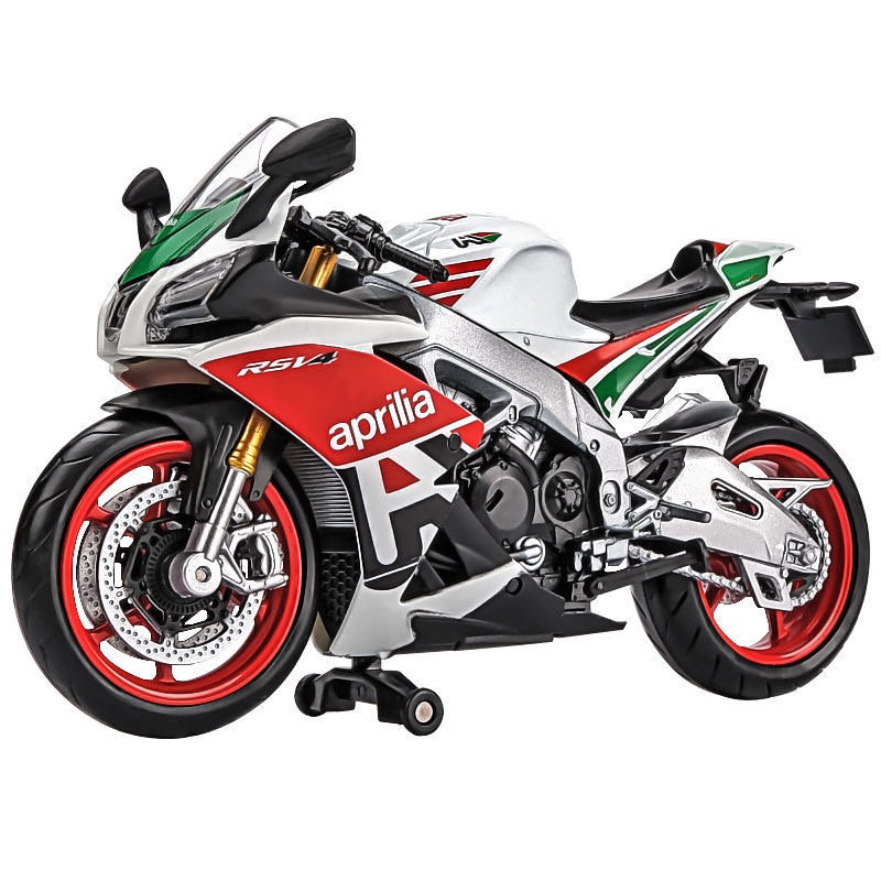 Mô Hình Xe Mô Tô Aprilia RSV4 RR1000 Bằng Hợp Kim Tỉ Lệ 1: 12
