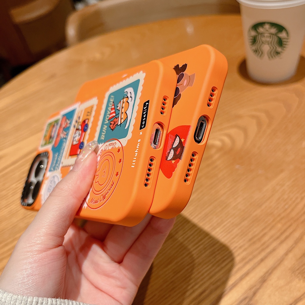 Ốp Điện Thoại Silicon Dẻo Chống Sốc Họa Tiết Trái Cam Cho iphone X XR XS MAX 14 Plus 13 12 11 pro MAX