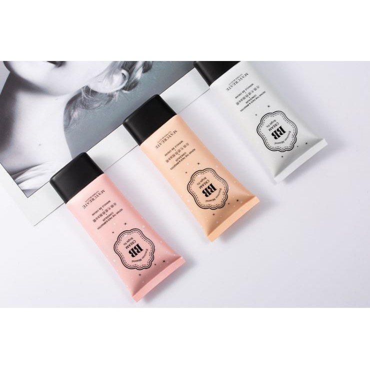 Kem nền Maycreate BB Cream Bright Fit Hàng Nội Địa Trung che phủ tốt làm sáng và mịn da | BigBuy360 - bigbuy360.vn
