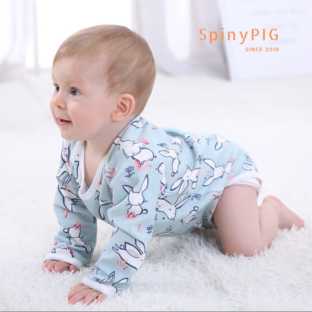 Quần áo sơ sinh 0-12 tháng 100% cotton bộ body sơ sinh dài tay dành cho mùa thu đông nhiều hoạ tiết đáng yêu cho bé