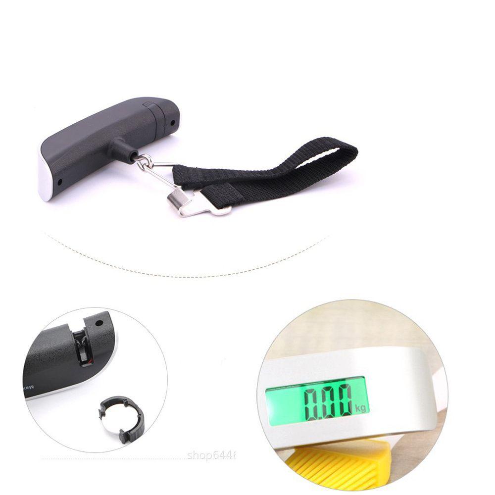 Cân Hành Lý Điện Tử Cầm Tay 50kg/110lb Tiện Dụng Mang Theo Du Lịch