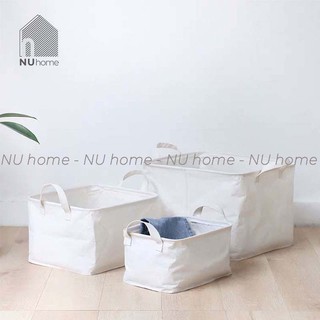 nuhome.vn | Giỏ đựng đồ Dori, giỏ đựng đồ phong cách Hàn Quốc, xếp gọn tiện dụng