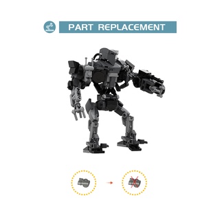 Bộ Đồ Chơi Lắp Ráp robot RoboCop Kane