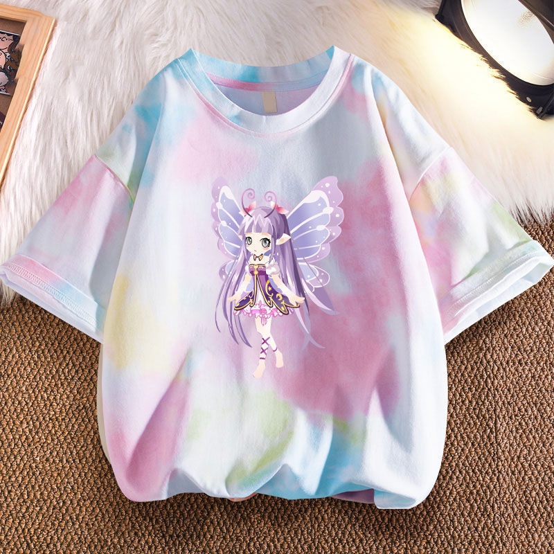 Áo Thun Tay Ngắn Thời Trang Cho Bé Gái