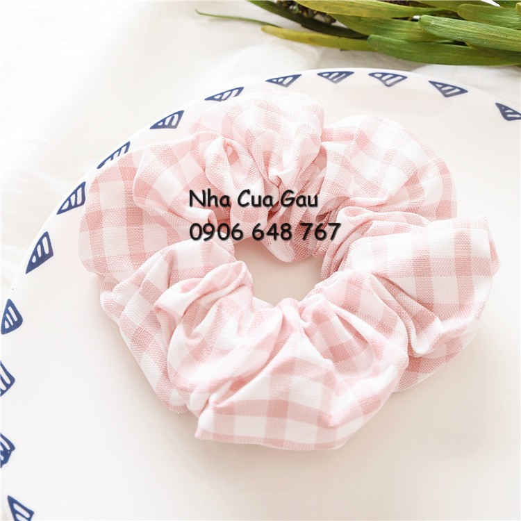 scrunchies caro hàng nhập QC cao cấp