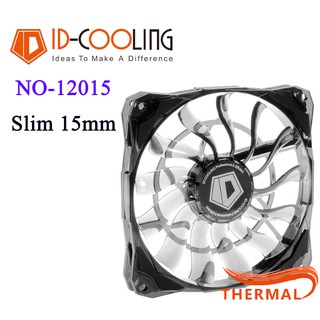 Quạt Fan case 12cm ID-Cooling NO-12015 slim - Nhỏ gọn, PWM, mỏng 15mm