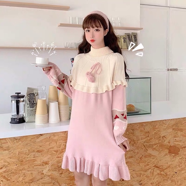 Váy len lolita hàng siêu cực phẩm 😍😍😍