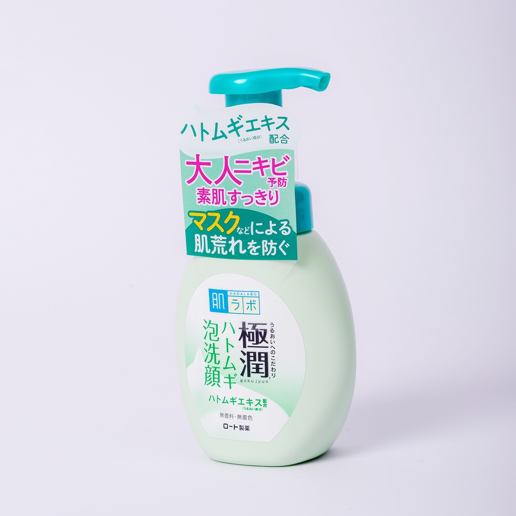 Sữa rửa mặt tạo bọt hada labo gokujyun foaming cleanse 160ml