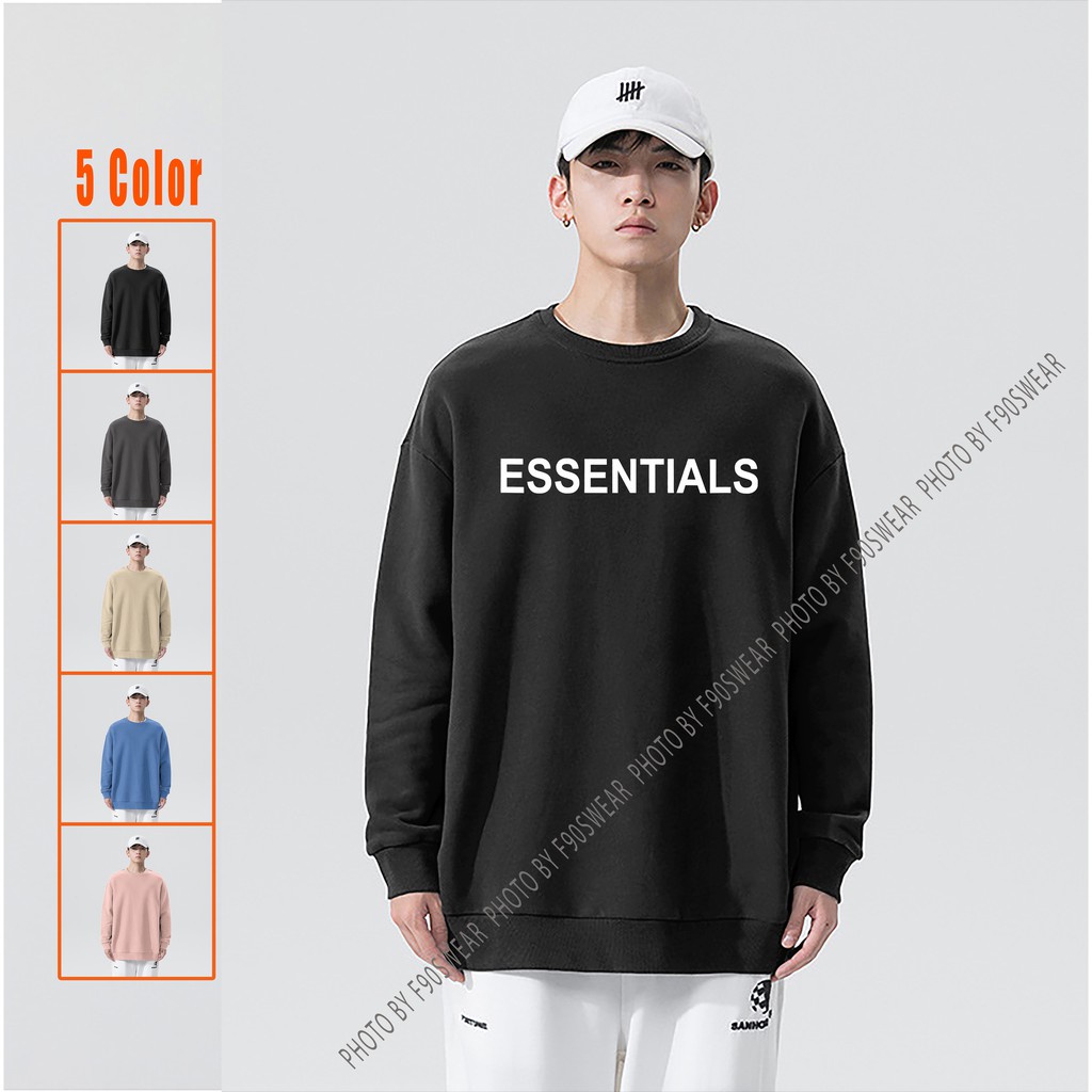Áo sweater nỉ nam nữ , áo nỉ dài tay basic sweater phong cách Ulzzang cặp đôi nam nữ form rộng oversize Hàn Quốc SWT7 -