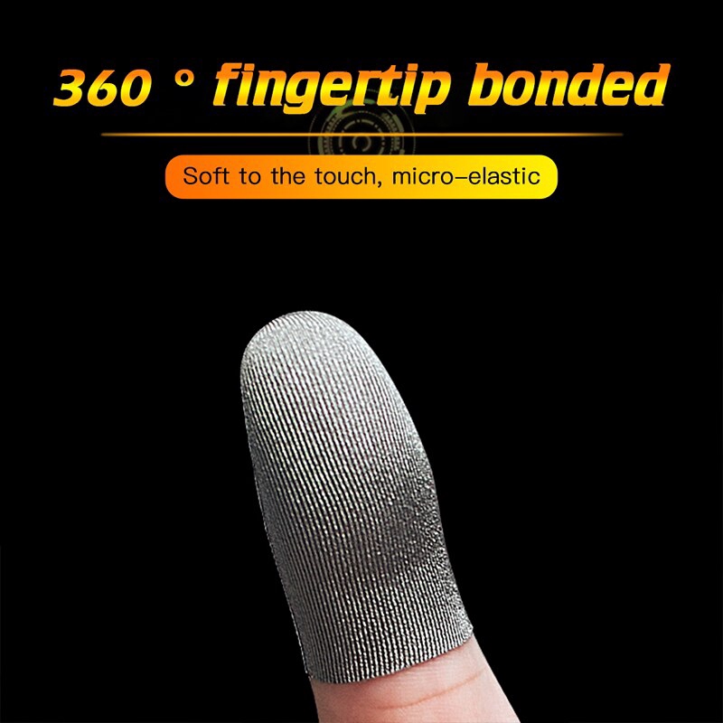 Cặp vải bọc ngón tay chống đổ mồ hôi dùng cho chơi game tiện dụng | BigBuy360 - bigbuy360.vn