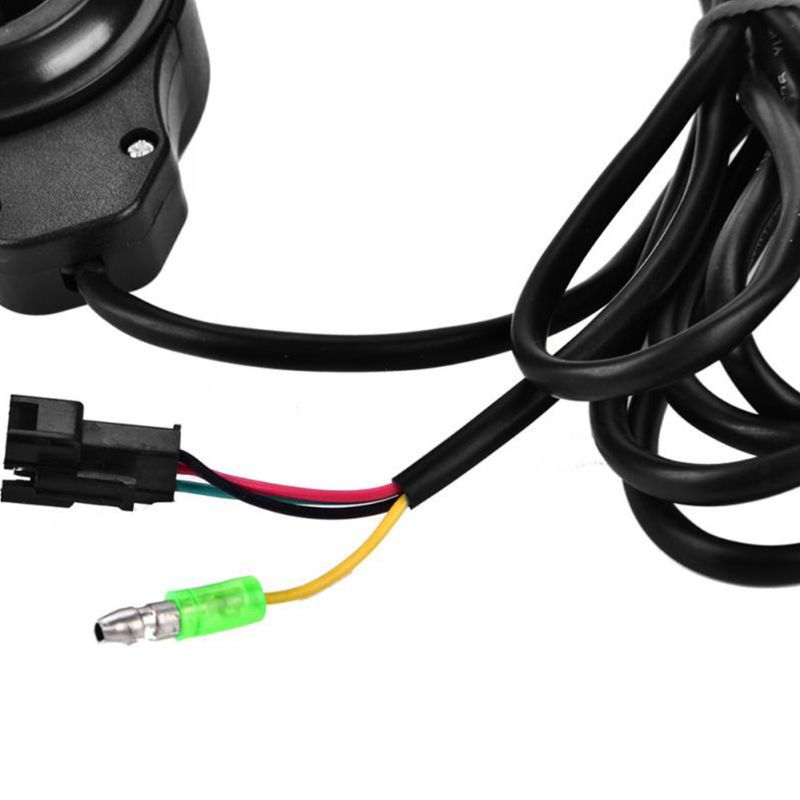 1 Bộ Tay Lái Xe Đạp Điện E-bike Có Màn Hình LCD Màu Đen