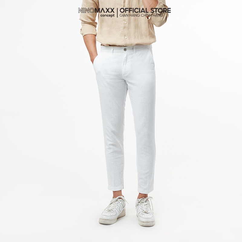 NIOMAXX Limited Edition Quần Linen Nam dài 2203058