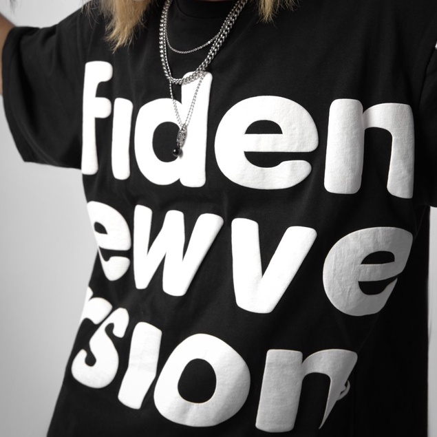 Áo thun tay lỡ FIDE phông unisex nam nữ Signature Cotton oversize form rộng ulzzang NEW VERSION