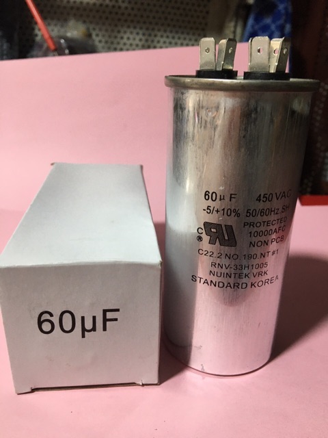 Tụ dầu ngâm 450vac, 25uf, 30uf, 35uf, 40uf, 45uf, 50uf, 60uf, 70uf, 80uf