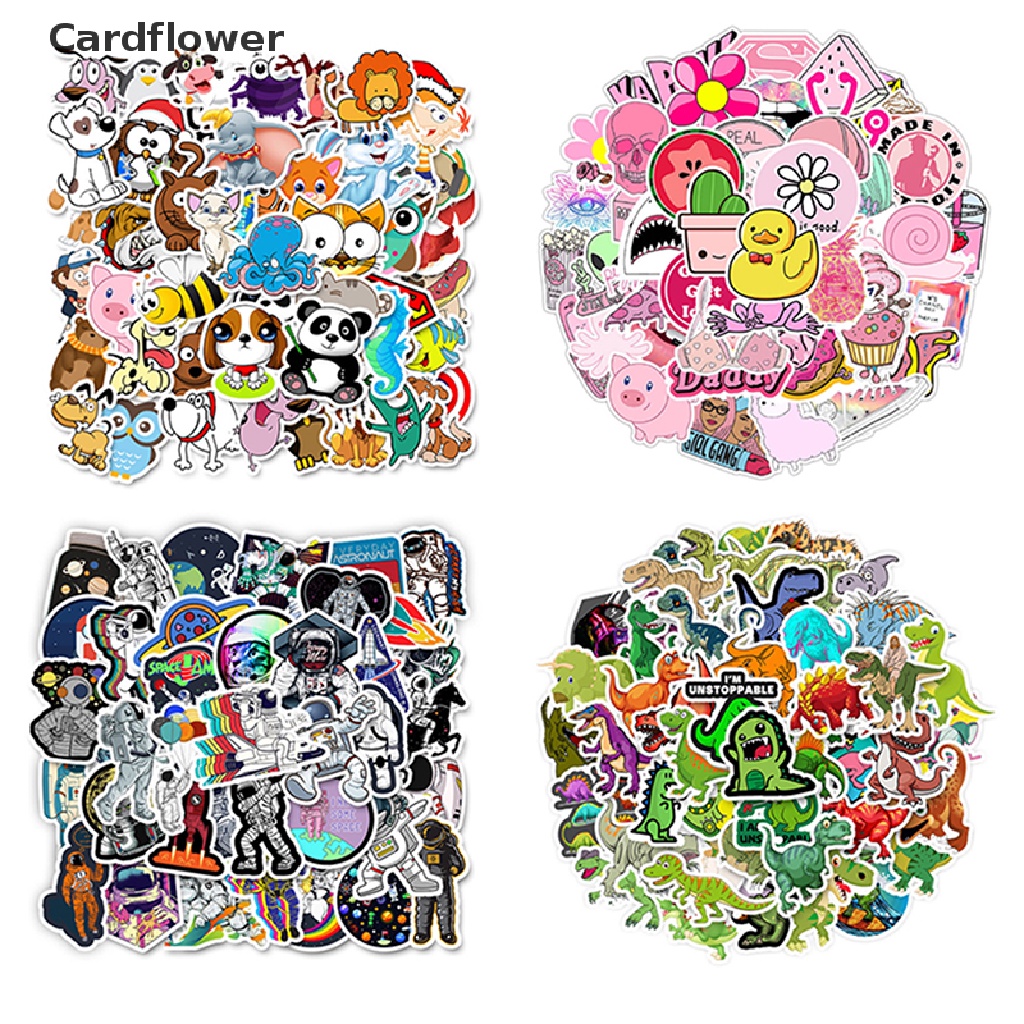 Bộ 50 Hình Dán Trang Trí /