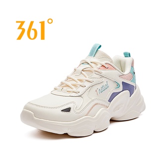 361 Degrees Women s Vintage Cultural Shoes Fashion Mesh Breathable Soft Rebound Shock Absorption Sports Life 6821 thumbnail