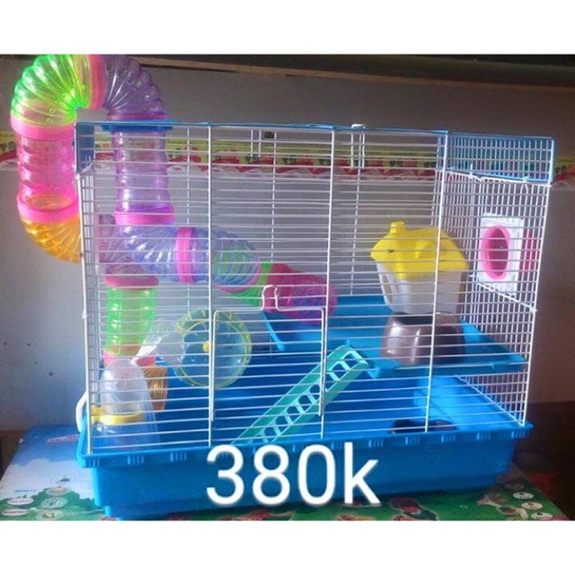 Lồng hamter  ống nối