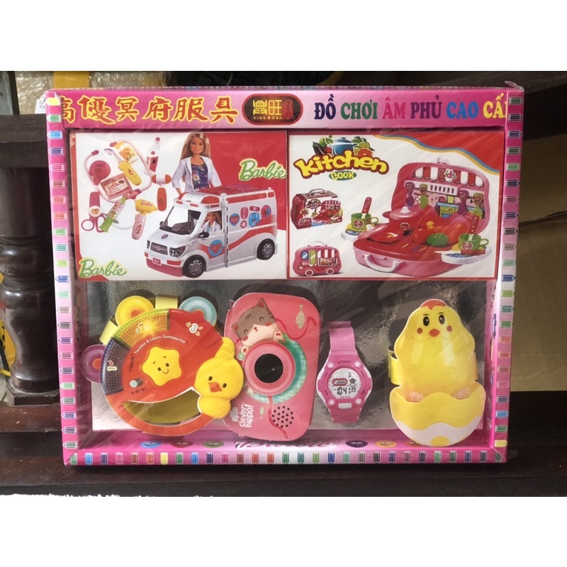 Đồ chơi trẻ em giấy vàng mã cho bé gái loại đẹp