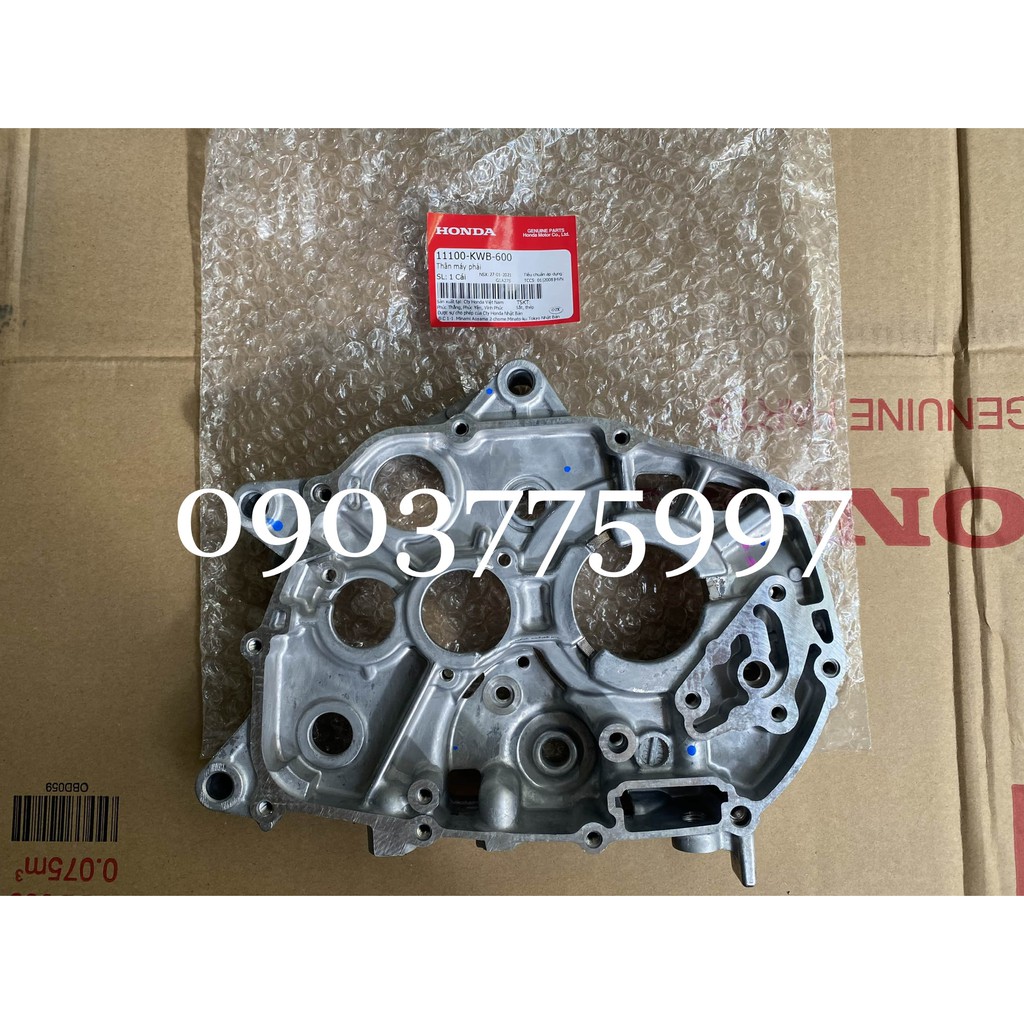 Thân máy phải WS110 , Lốc giữa WS110 , Lốc xả nhớt WS110