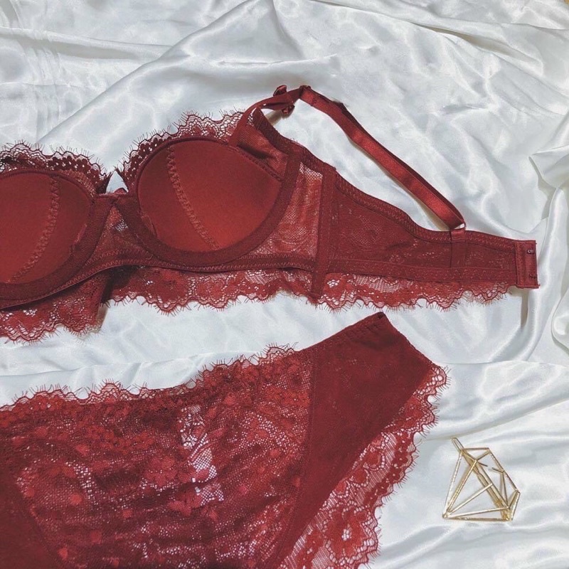 bộ áo lót cham 🍁 f̴r̴e̴e̴s̴h̴i̴p̴ 🍁bộ đồ lót cao cấp mỏng xinh hót 2021 | BigBuy360 - bigbuy360.vn