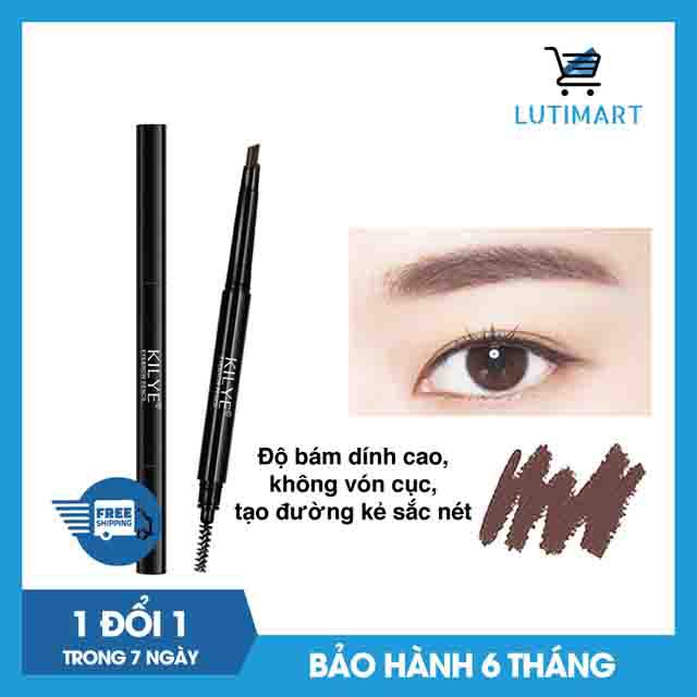 Chì kẻ chân mày 2 đầu, Chì kẻ chân mày lâu trôi KILYE, không thấm nước. | BigBuy360 - bigbuy360.vn