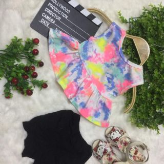 Bộ cotton bánh bèo bé gái