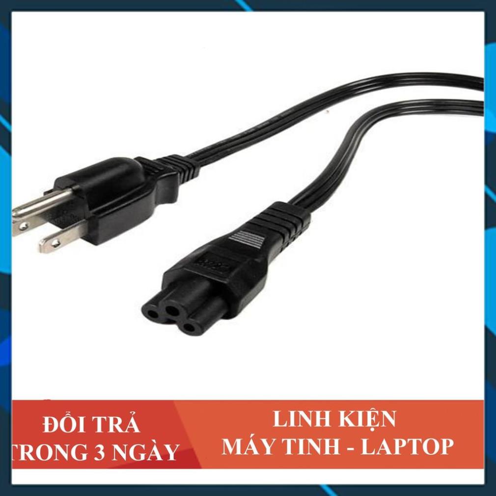 Dây nguồn Laptop cắm vào củ sạc laptop loại tốt 1,5m [ FREE SHIP ĐƠN TỪ 50K ]