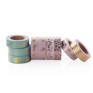 Băng keo washi hoạ tiết trang trí tập sổ, diy - Washi tape hình trái thơm, weekdays