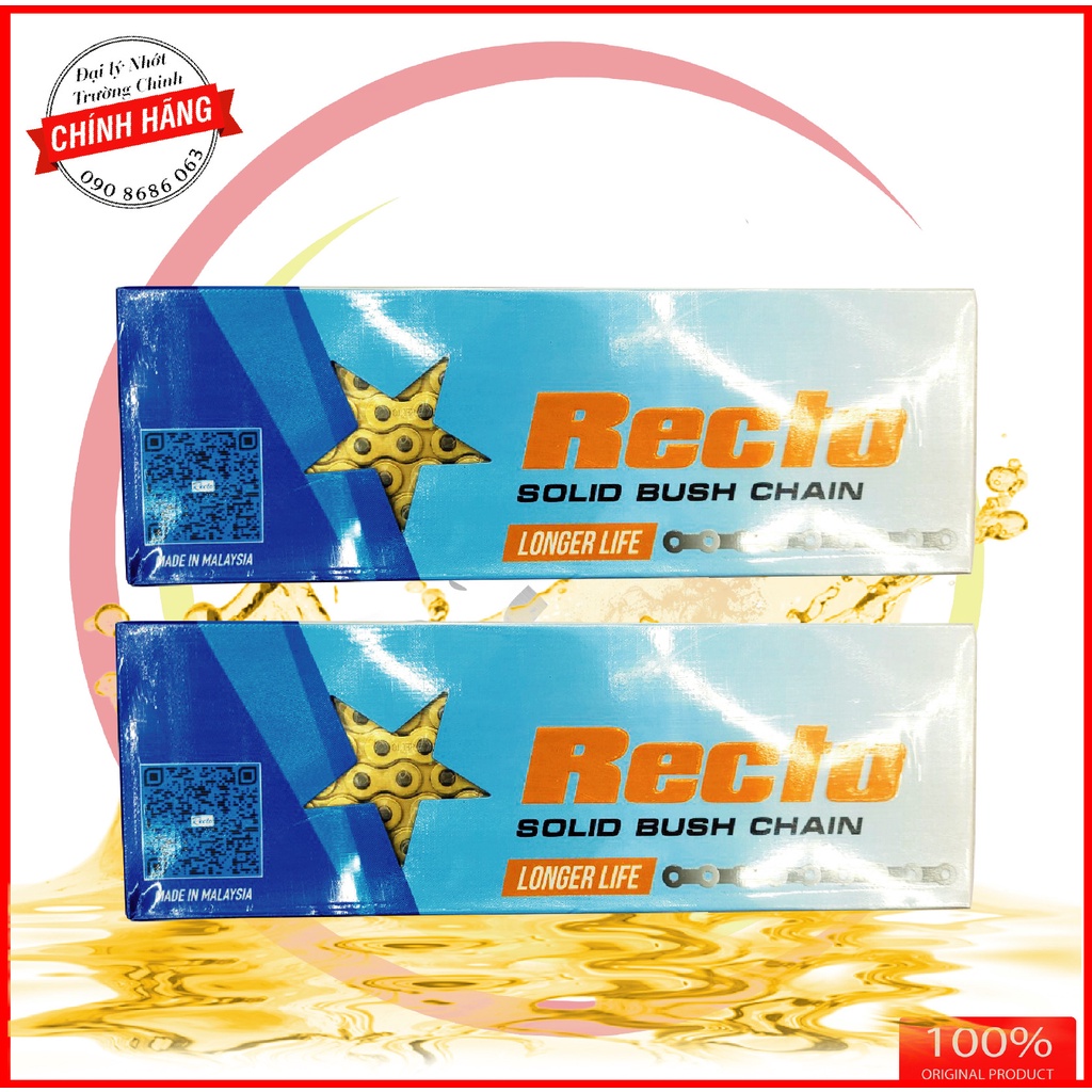 Sên Recto sên vàng 9 ly 124L, 132L hàng chính hãng nhập khẩu