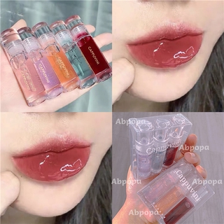 Set 3 Son Bóng Dạng Thạch Cappuvini Trang Điểm Lâu Trôi