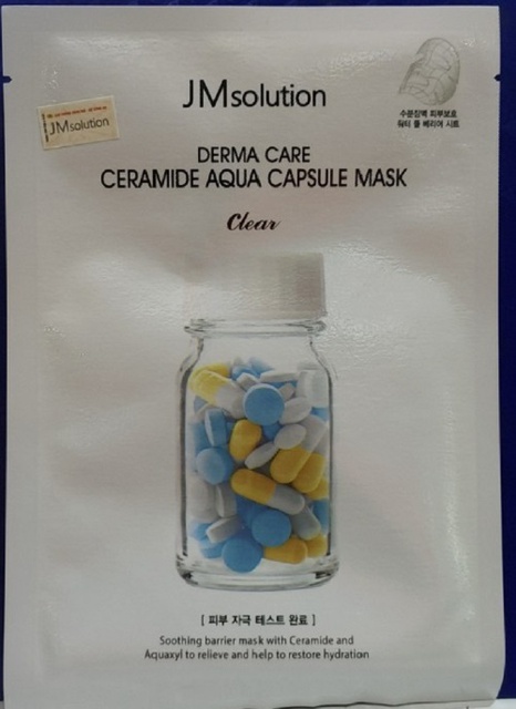 Mặt Nạ Cấp Nước Phục Hồi Da Hư Tổn Jmsolution Derma Care Ceramide Aqua Capsule Mask 30ml | BigBuy360 - bigbuy360.vn