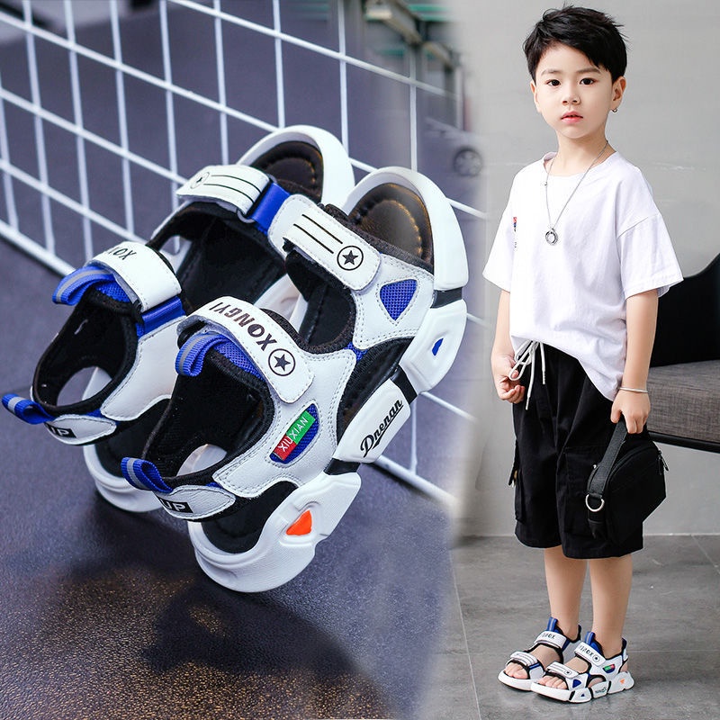 Giày Sandal Đế Mềm Chống Trượt Phong Cách Mới 2022 Cho Bé Trai